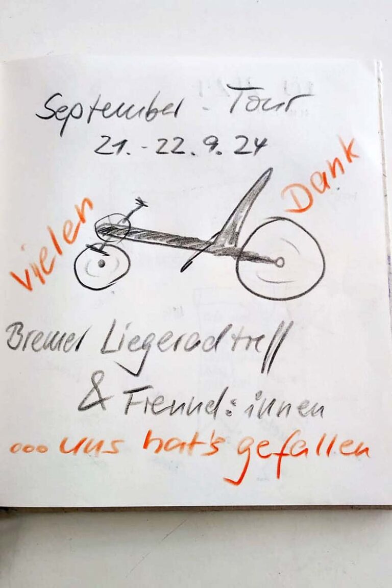 Gästebucheintrag